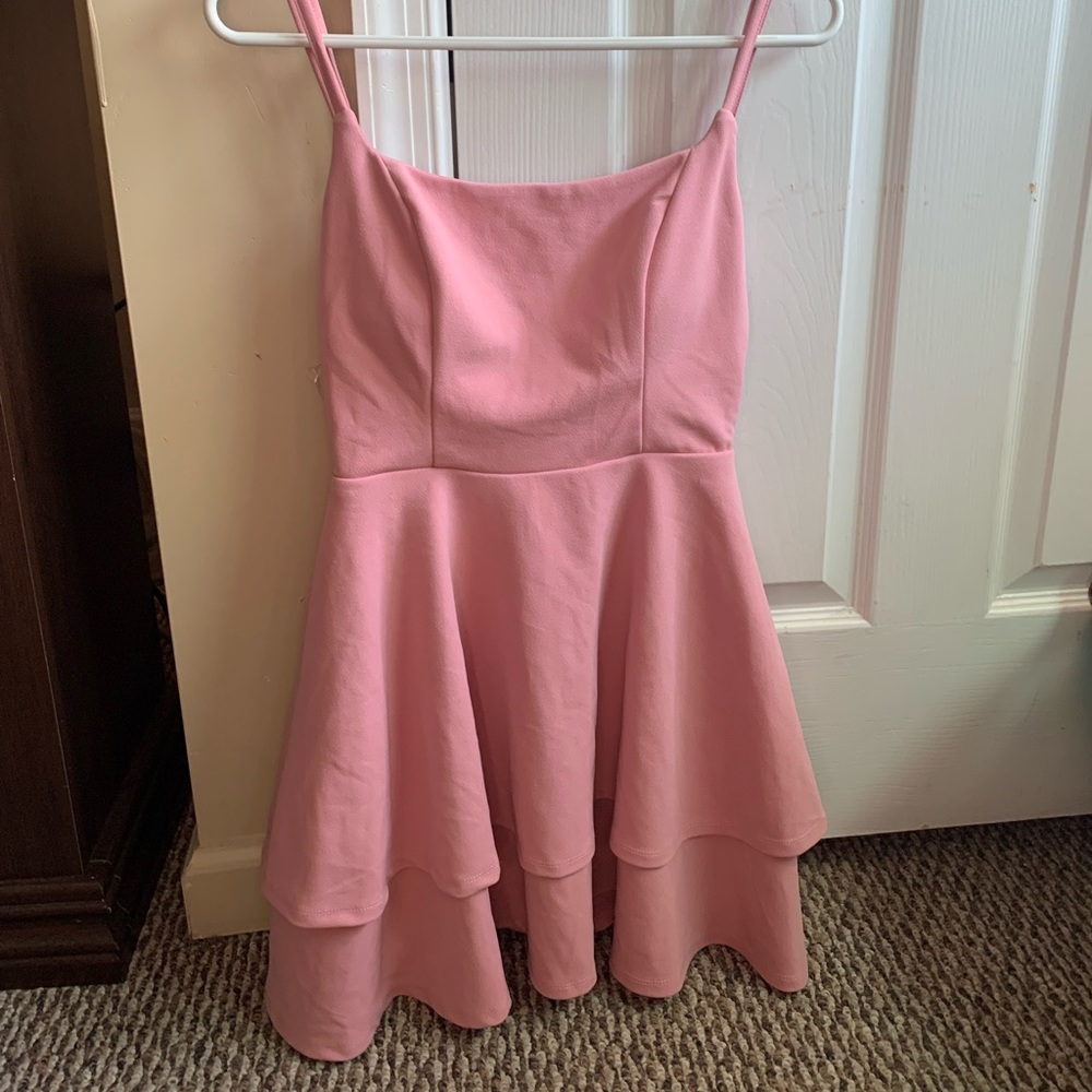 Francescas Pink Mini Dress Worn Once Size Small